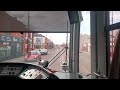 【4k driver s view】ashton under lyne to manchester piccadilly