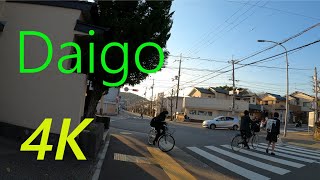 京都市伏見区の醍醐の町を散策４　Walking tour in Daigo district, Kyoto, Japan Vol.４［4K］