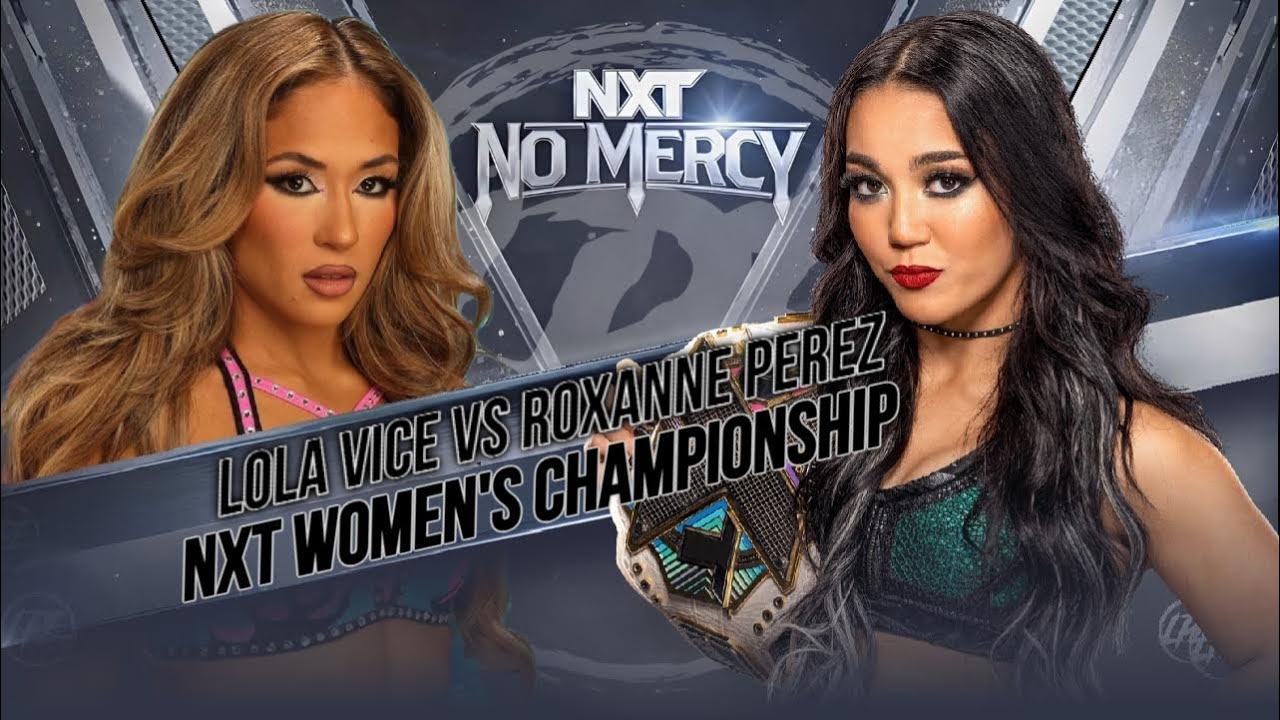 Wwe 2k24 Lola Vice Vs Roxanne Perez For The Nxt Womens Title Nxt