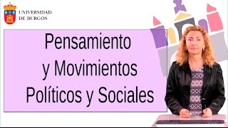 Pensamiento y Movimientos Políticos y Sociales