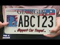 Support Our Troops license plate