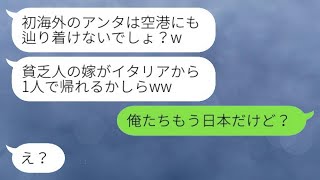 年収2000万の妻を貧乏だと勘違いし、家族旅行で置き去りにした姑。「一人で帰れると思っているのかしらｗ」→ 妻を見下す姑が自分の緊急事態に気づいた時の反応が面白いwww。年収2000万の