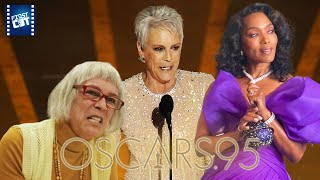 Angela Bassett ROBBED! Jamie Lee Curtis WINS Best Supporting Actress - 2023 Oscars Reaction!
