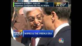 Premji's Golden Jubilee. Chairman Completes 50 Yrs At Wipro.