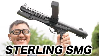 スターリング SMG 電動ガン S\u0026Tエアガンレビュー STERLING SMG