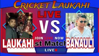 Laukahi Vs Banauli !  #live #sonbarsa #cricketlive  #cricketlaukahi #livecricket #lcc