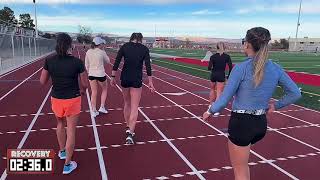 Girl runner hocking and spitting 2X