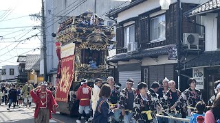 2023年10月7日  碧南市 鶴ヶ崎区祭礼  宵祭