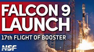 SpaceX Launches Record Breaking Falcon 9 Launch | Starlink 6-17 Mission