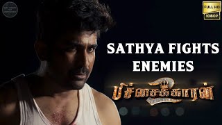 Sathya Fights Enemies | Pichaikkaran 2 | Vijay Antony | Fatima Vijay Antony | Kavya Thapar