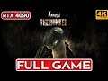 AMNESIA THE BUNKER Gameplay Walkthrough FULL GAME [4K 60FPS PC RTX 4090] - No Commentary