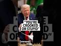 Trump tells Kristen Welker from Meet the Press she's either crooked or stupid in California election