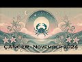 Cancer - Monthly Horoscope November 2024