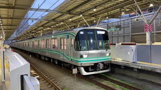 東京メトロ9000系9104F(三菱フルSiC)各停 浦和美園行き 新丸子駅発車