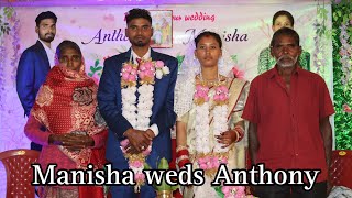 Manisha weds Anthony 2025 Priti Bhoj Kadobahal  Dslr Babu Present 2025