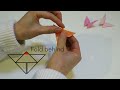 easy quick fast origami butterfly tutorial akira yoshizawa