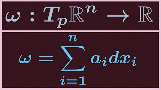 Differential Forms | What is a 1-form?