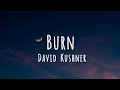 Burn - David Kushner (Lyrics)