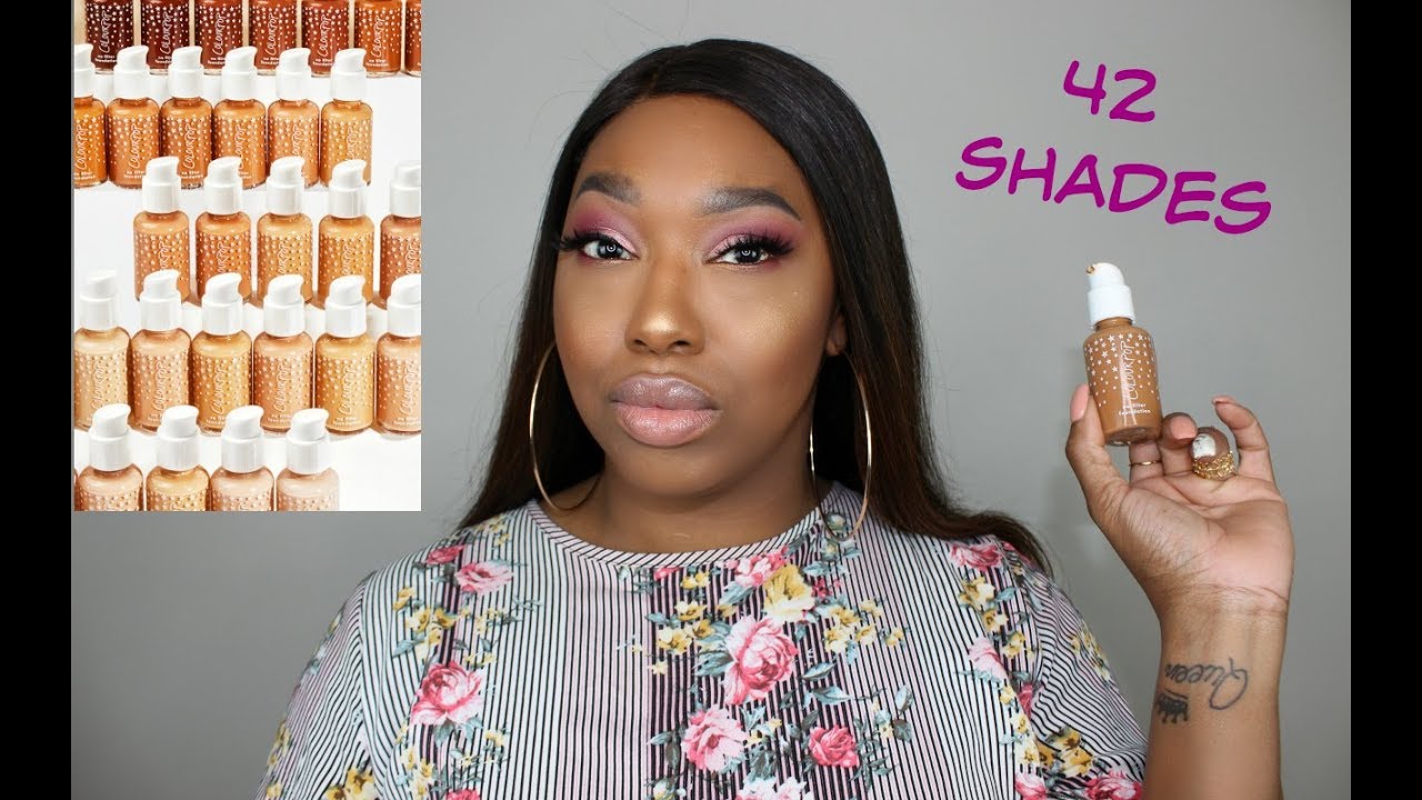 ColourPop No Filter Foundation & Loose Setting Powder | Demo & First ...