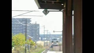 189系普通列車「妙高」春日山駅到着　2008.11.15