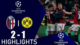 Bologna-Borussia Dortmund 2-1 | Gli Highlights | Champions League 2024