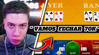 YURI22 CONFIOU NA CALL DO SHARK NO BACCARAT PARA CHEGAR NOS 70K !!! SERA QUE DEU BOM  ? 🤔🔥