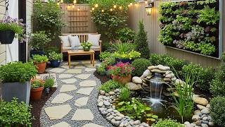 20 SMALL Backyard Garden Ideas | That Make Tiny Spaces Look BIG, Cozy & Beautiful!