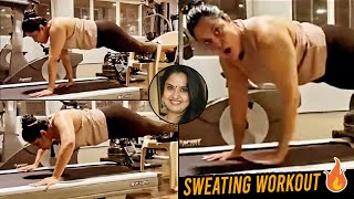 Actress Pragathi SWEATING Workout Video | Pragathi Latest Video | Daily Culture