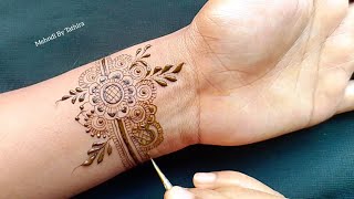 New Mehndi Design 2024 | Simple Mehendi Design | Mehandi ka Design | Easy Henna Design