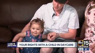 What are parents' rights when something happens at daycare?