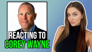 Reacting To "When You Stop Caring, Results Come" By Coach Corey Wayne | Courtney Ryan