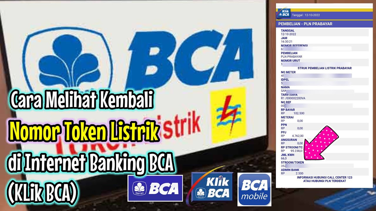 Cara Melihat Riwayat Pembelian Token Listrik Di Klik Bca || Cara Cek ...