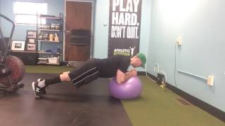 TonyGentlcore.com - Stability Ball Serratus Punch