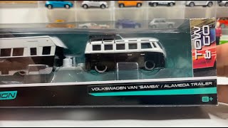 Volkswagen Samba Van by Maisto Tow \u0026 Go Unboxing