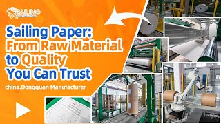 Inside Our Base Paper Factory | Large Scale & Full Automation