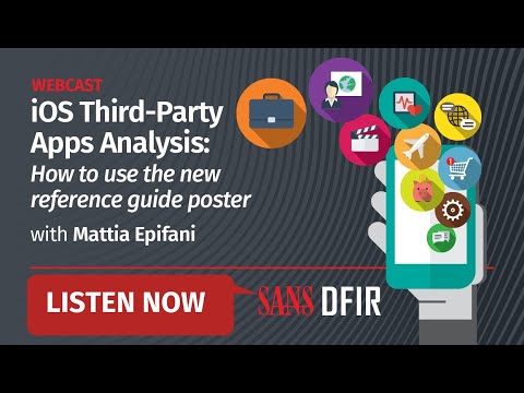 Analyzing third-party iOS apps: How to use the new reference guide poster