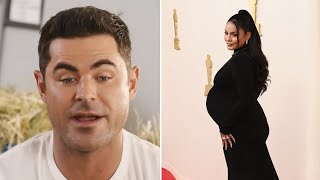 Zac Efron REACTS to Vanessa Hudgens’ Pregnancy Announcement at the 2024 Oscars