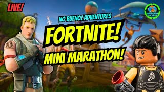 FORTNITE WEEK - MINI MARATHON FUN! - Fortnite \u0026 Friends + Legos #live #howto #lego