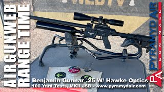 Benjamin Gunnar .25 - 54 FPE, testing at 100 Yards. Does it have what it takes?