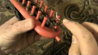 Loom Knitting: How to Decrease Bind Off