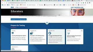 How to log in and look at the TELPAS 2 0 tests