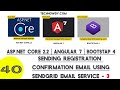 Angular 7 | Asp Net Core - Sending Registration Confirmation Email Using SendGrid  - 3