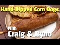 Craig and Ryno Eat Hand-Dipped Corn Dogs from Sleepy Hollow | Magic Kingdom