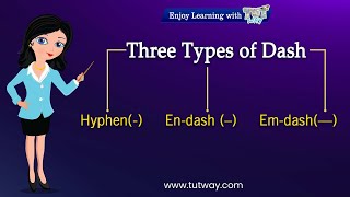 Dashes | Punctuation Marks | 3 Types of Dash-Hyphen(-), En-dash (–), Em-dash(—) | English Grammar