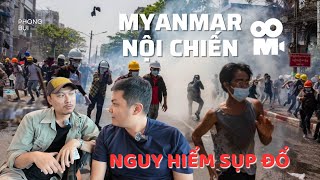 Đi vào vùng nội chiến Myanmar (Miến Điện) sự thật bất ngờ thành phố đen tối I Phong Bụi