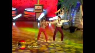 Merengue España: Raquel Ortega y Kim Solé (Bailando por un Sueño 2CMB 23-05-10)