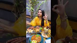 এতো মজার খাবার পেয়ে যাবেন শুধু মাএ RoadSide Kitchen এ । Nusrat Jahan Ontora #Shorts #FoodLover