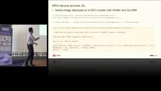 HPC Workflows Using Containers
