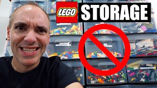 How NOT to Store Your LEGO Pieces