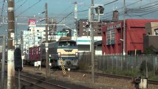 8056レ　EF66 27　ゼロロク ニーナ　　西明石～大久保間　2013年12月